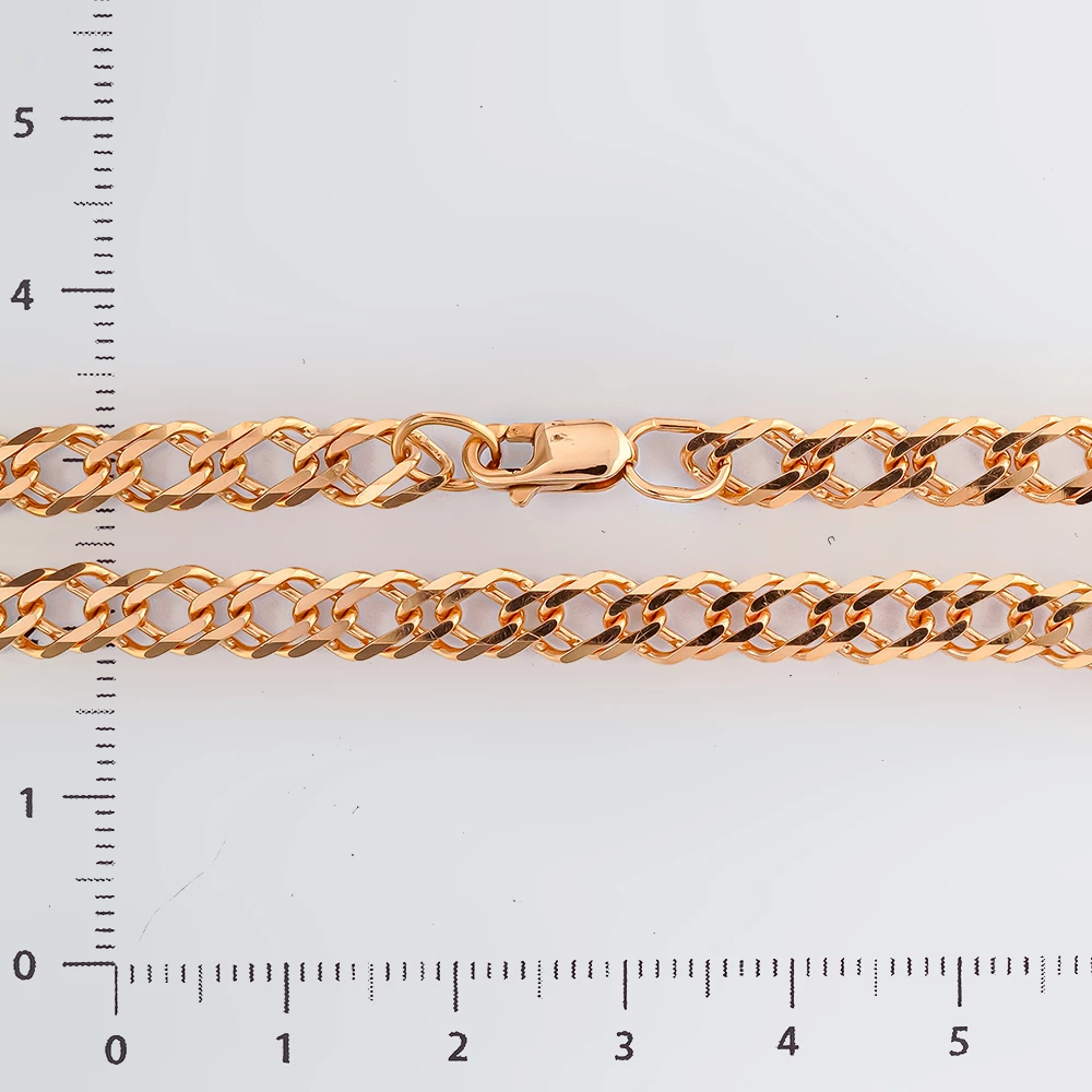 Браслет из красного золота 585 пробы