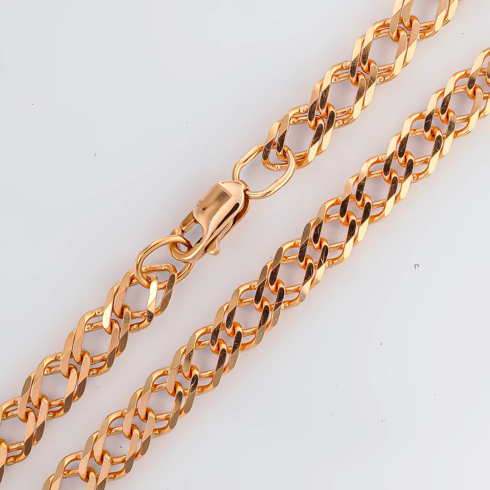 Браслет из красного золота 585 пробы