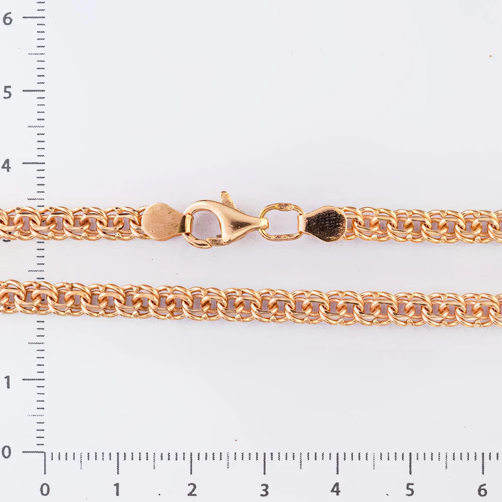 Браслет из красного золота 585 пробы