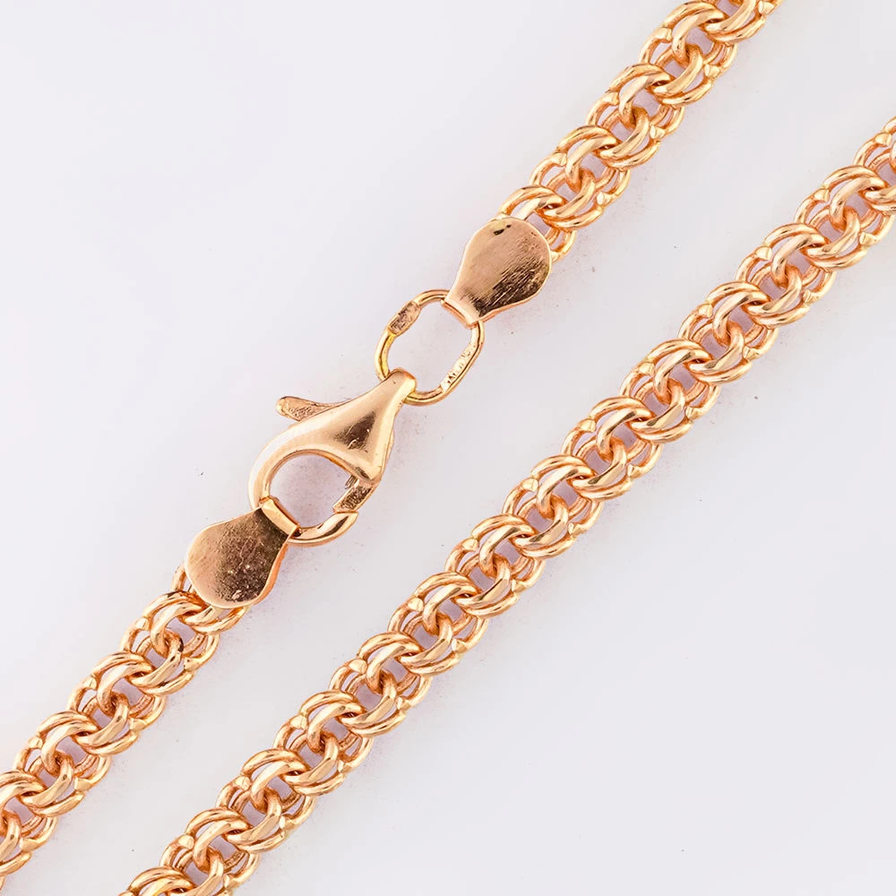 Браслет из красного золота 585 пробы