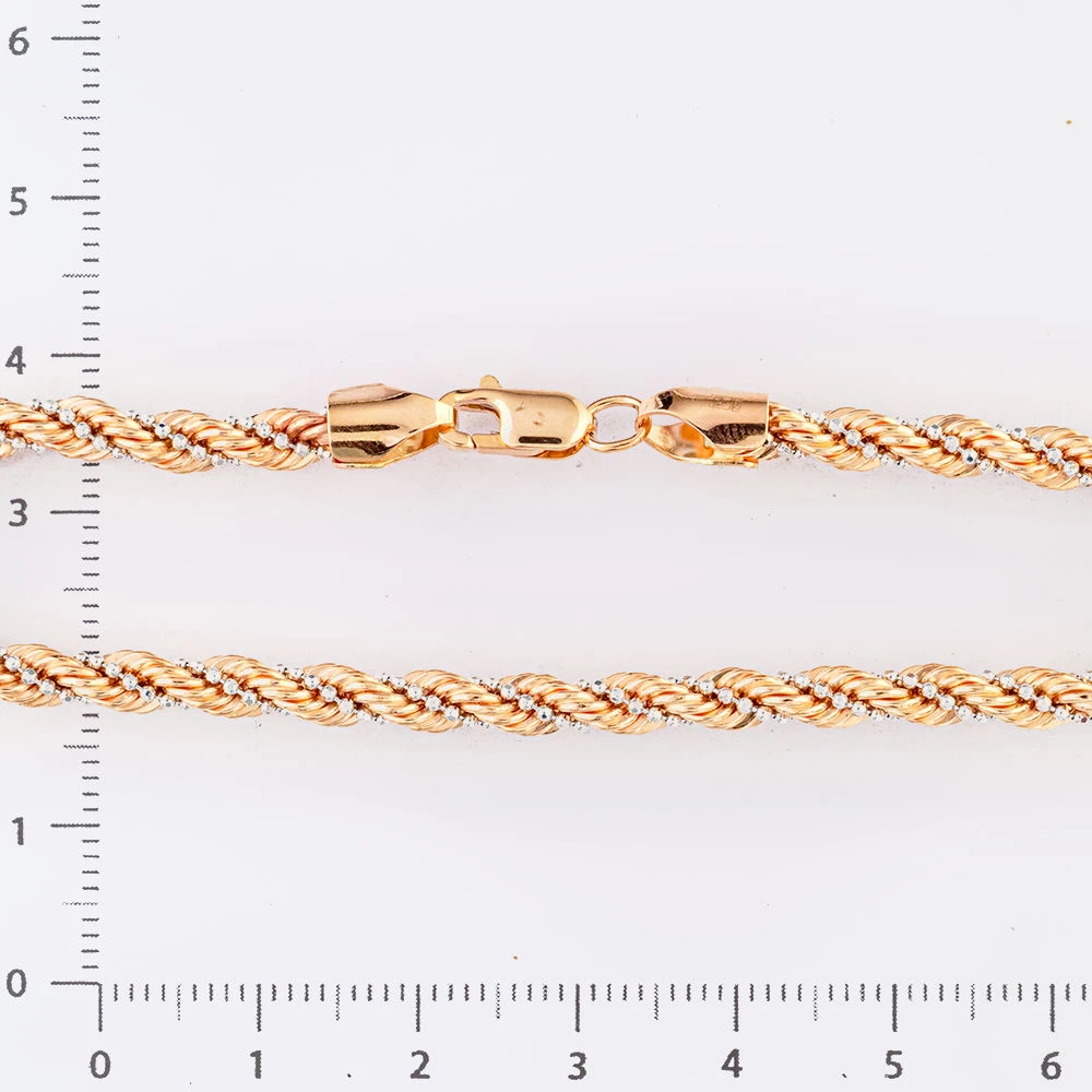 Браслет из красного золота 585 пробы