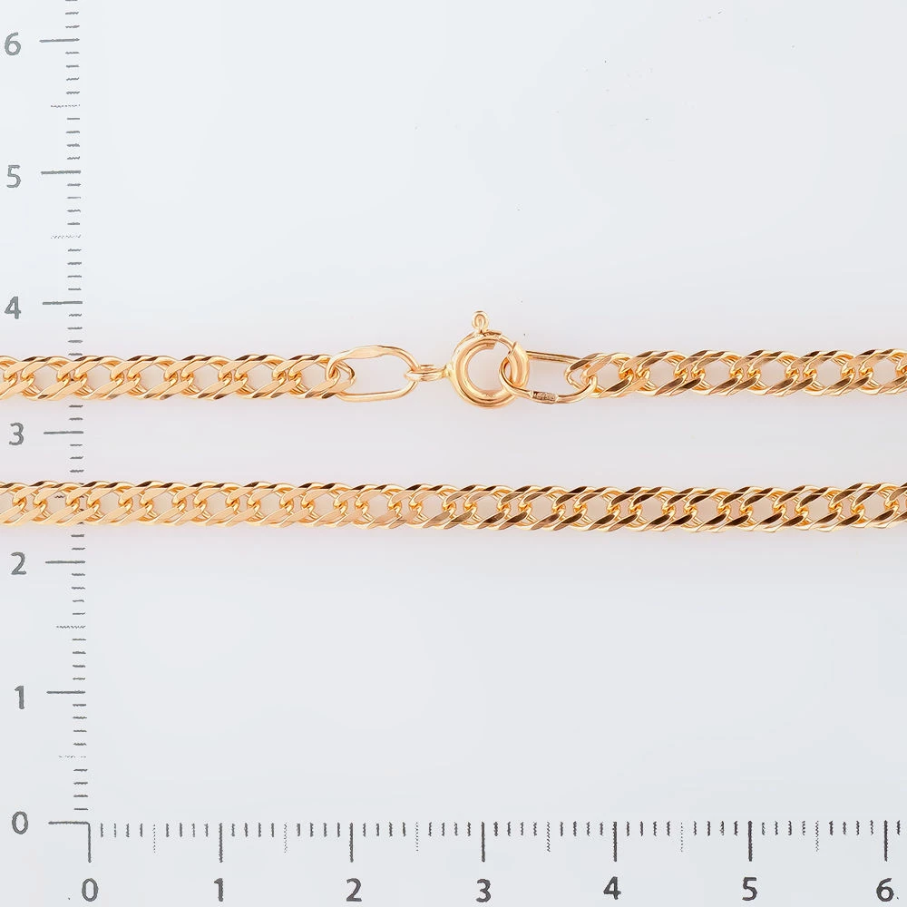 Браслет из красного золота 585 пробы