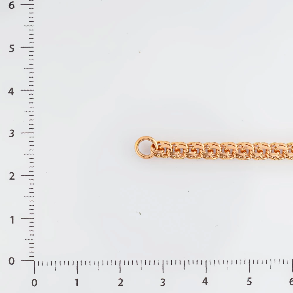 Браслет из красного золота 585 пробы