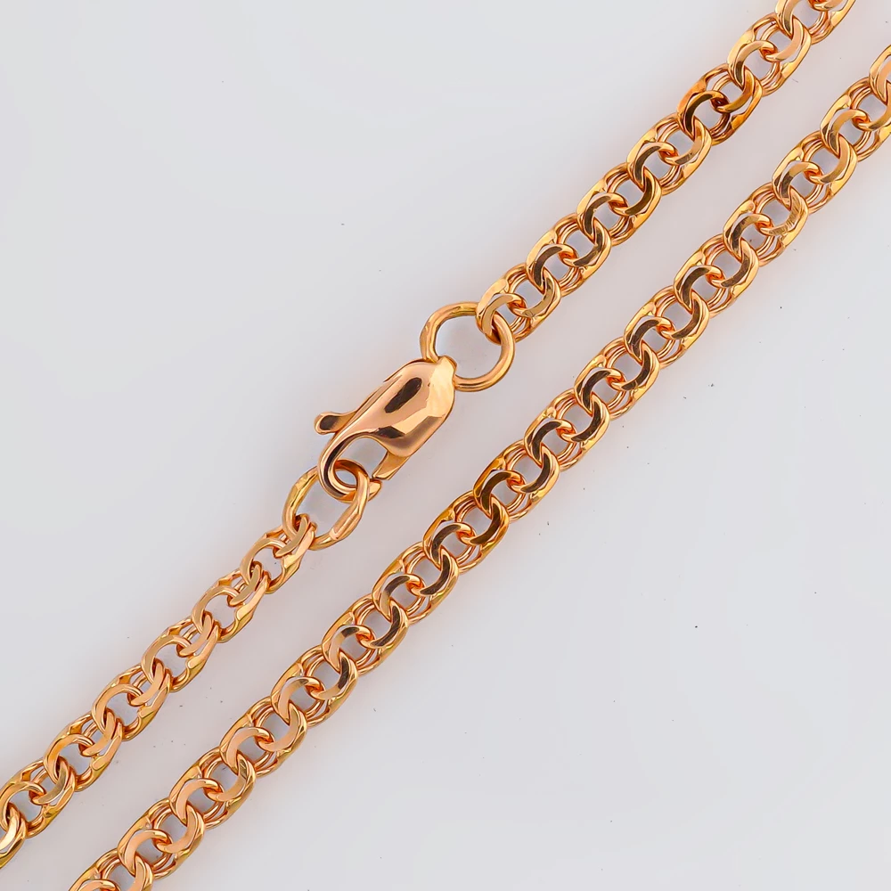 Браслет из красного золота 585 пробы