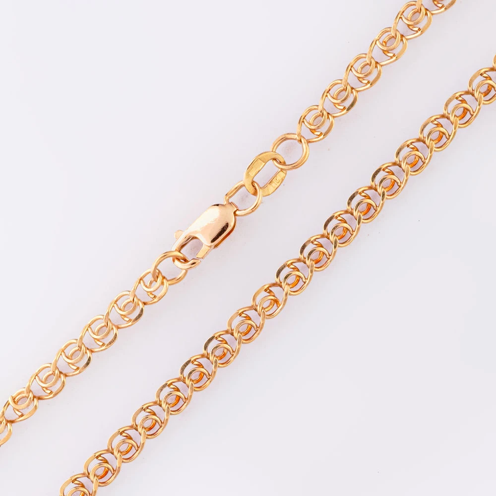 Браслет из красного золота 585 пробы