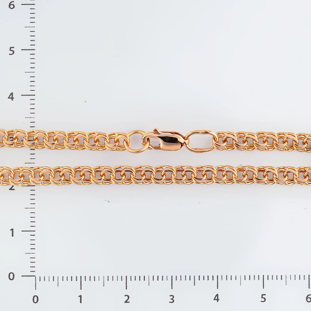 Браслет из красного золота 585 пробы