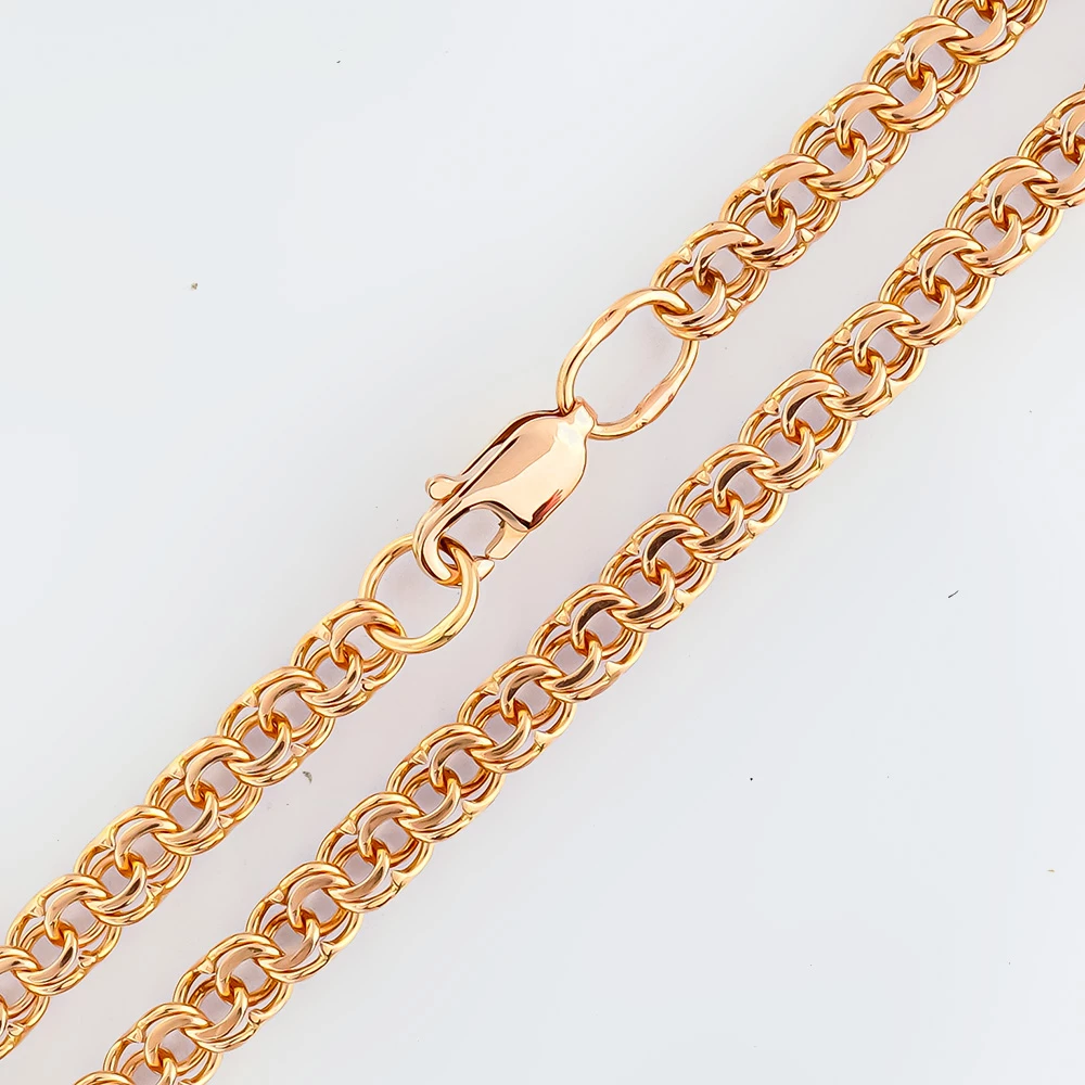 Браслет из красного золота 585 пробы