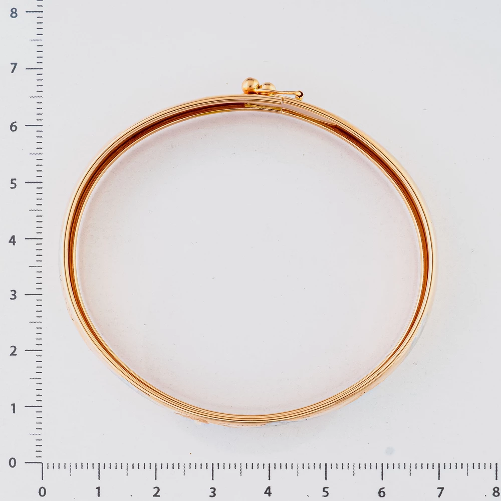 Браслет из красного золота 585 пробы