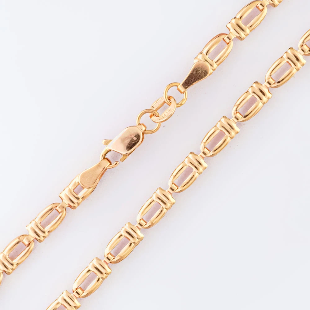 Браслет из красного золота 585 пробы