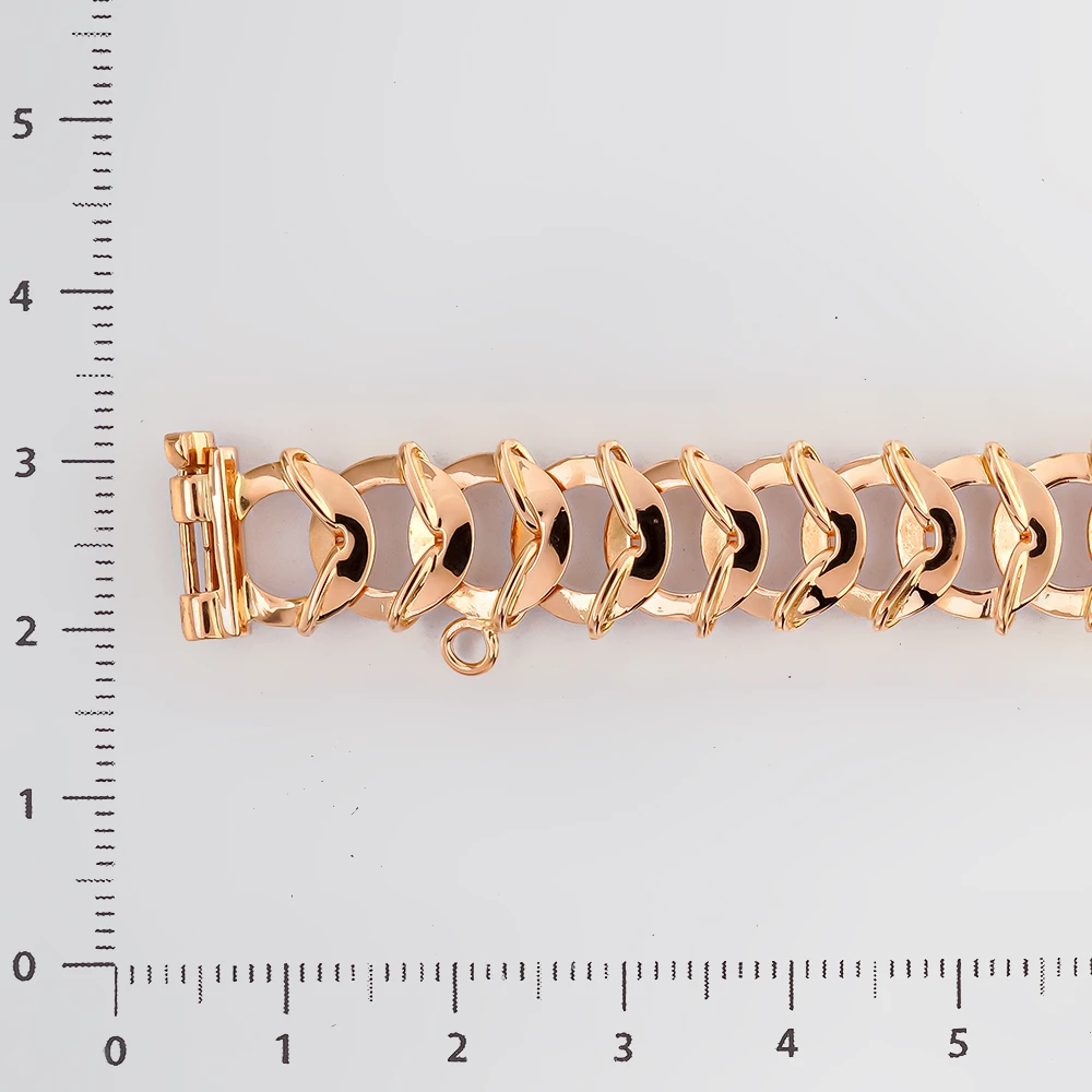 Браслет из красного золота 583 пробы