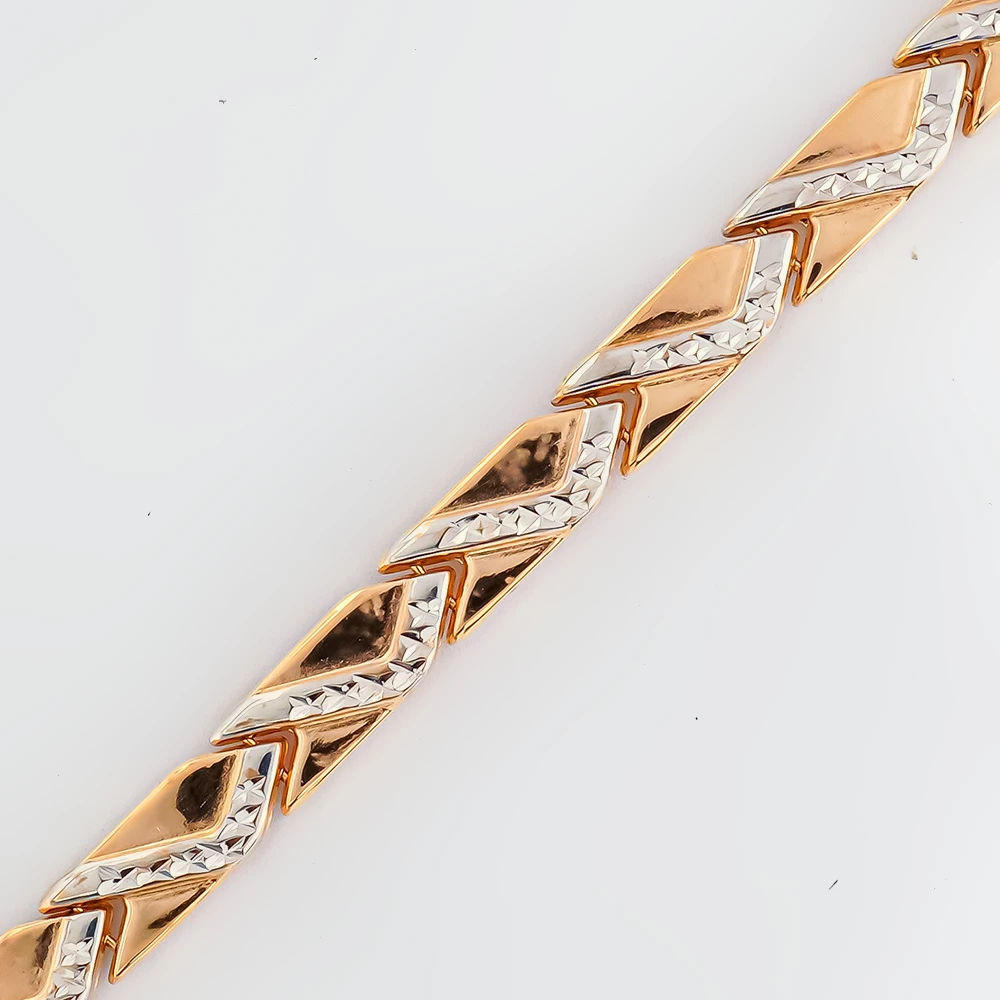 Браслет из красного золота 585 пробы