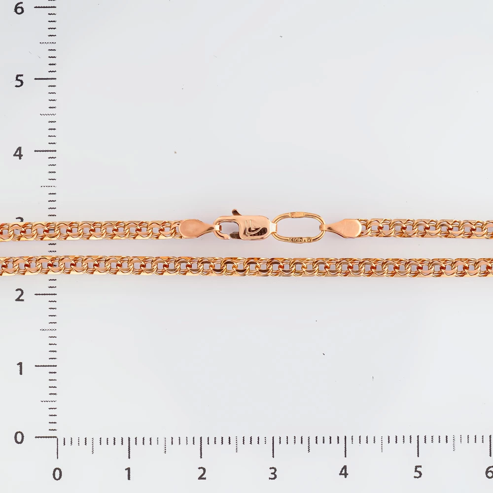 Браслет из красного золота 375 пробы