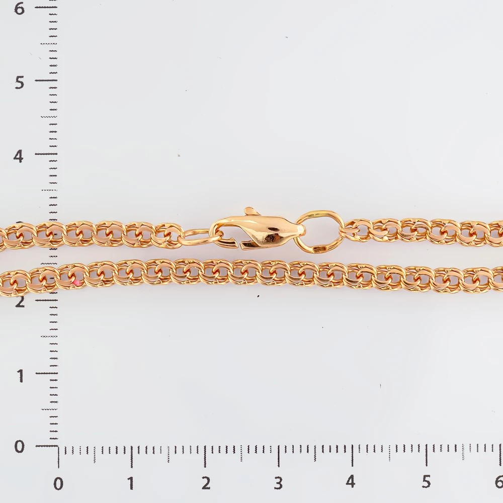 Браслет из красного золота 585 пробы