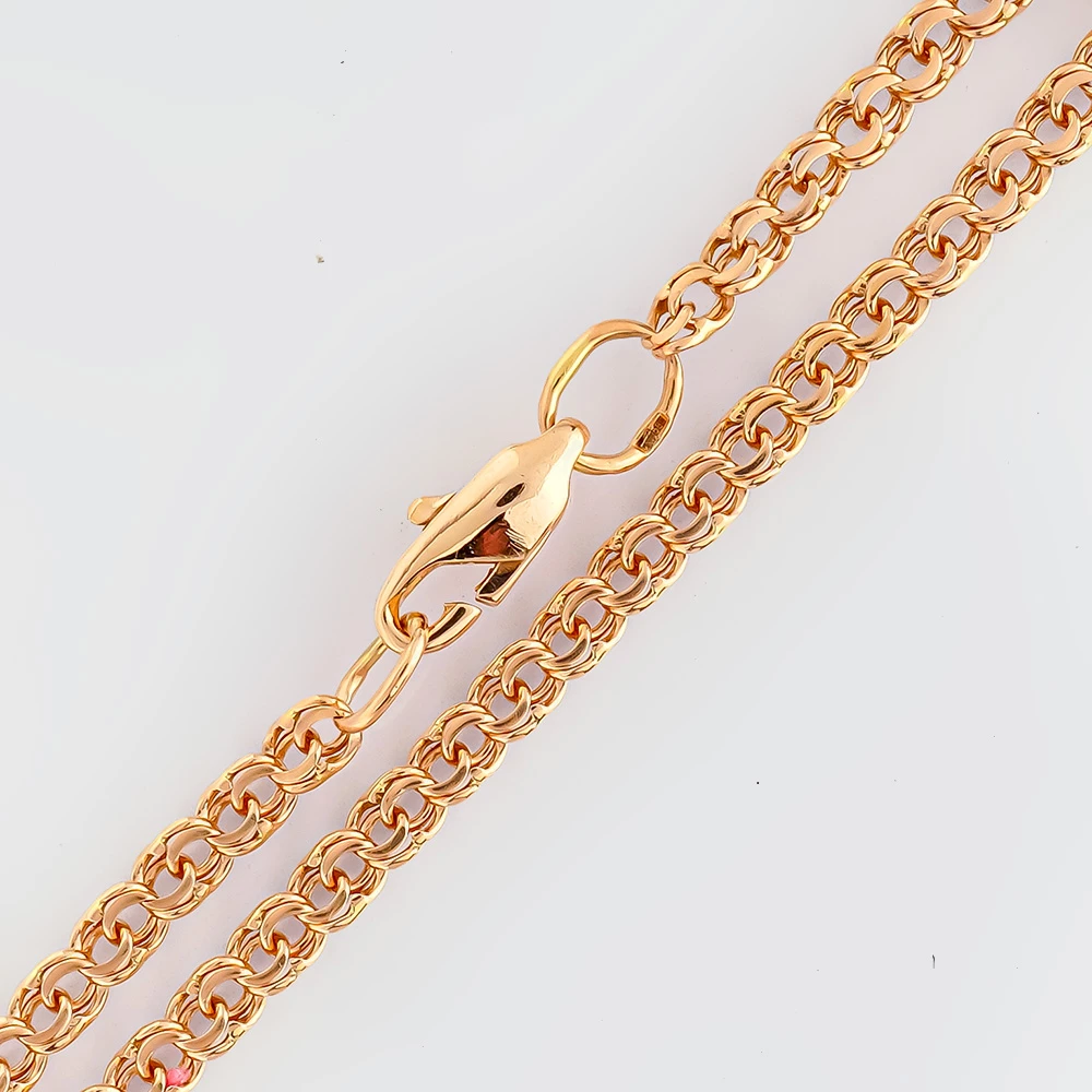 Браслет из красного золота 585 пробы