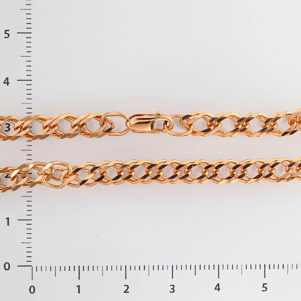 Браслет из красного золота 585 пробы