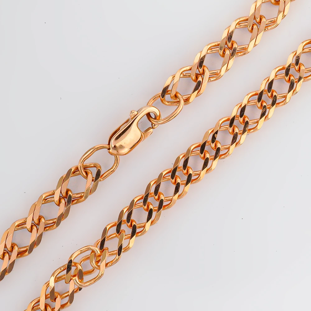 Браслет из красного золота 585 пробы