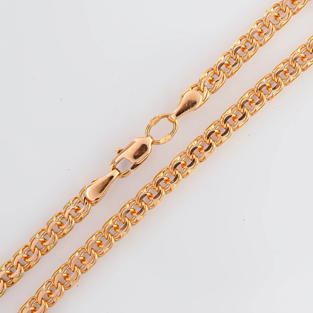 Браслет из красного золота 585 пробы