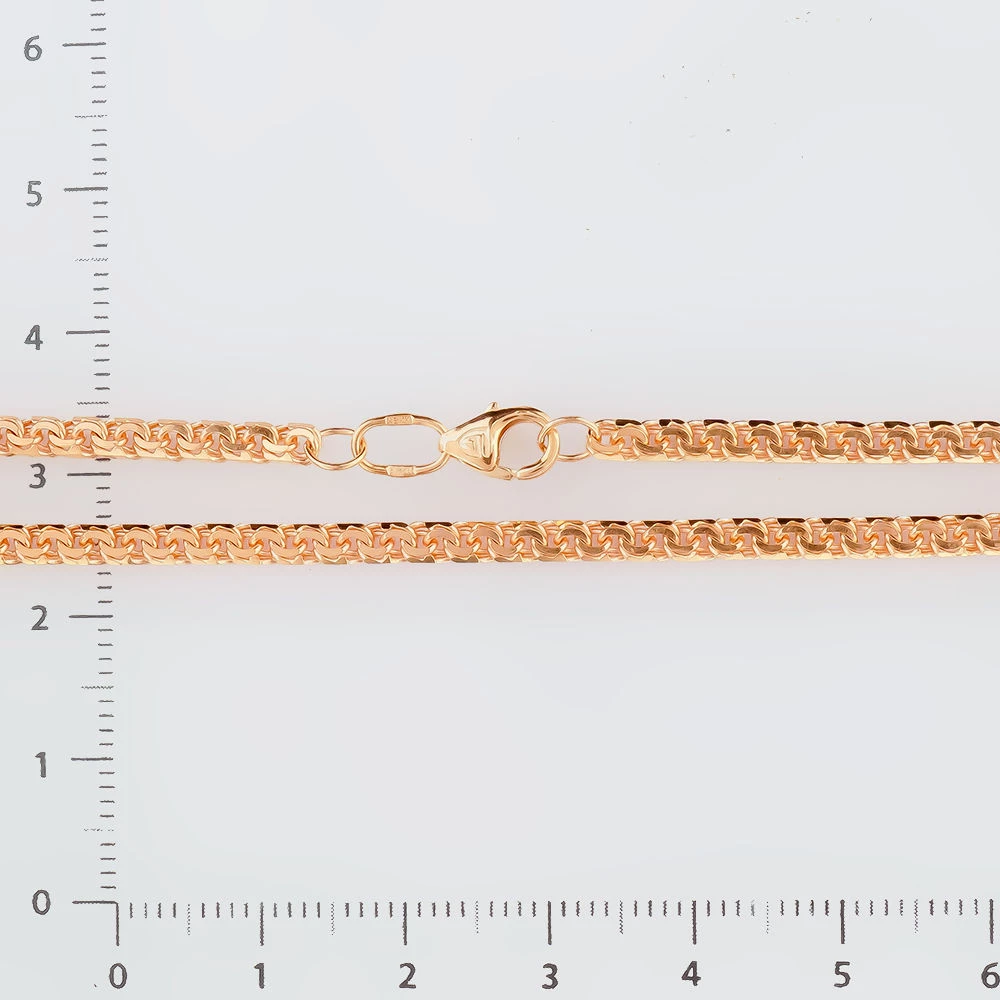 Браслет из красного золота 585 пробы