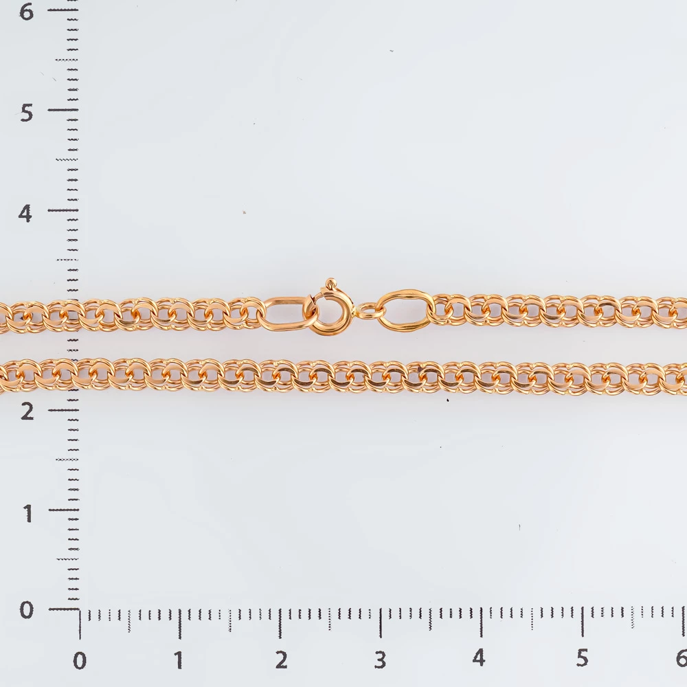 Браслет из красного золота 585 пробы