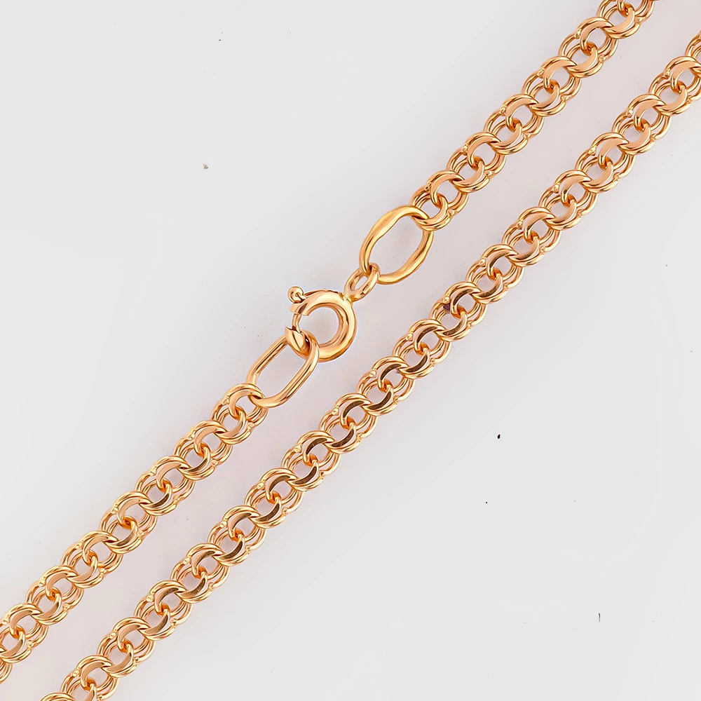 Браслет из красного золота 585 пробы