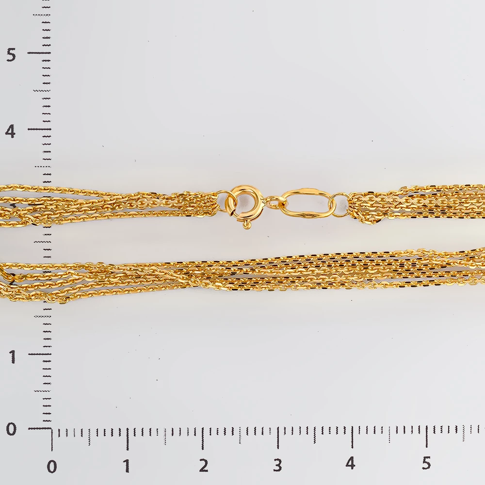 Браслет из желтого золота 585 пробы