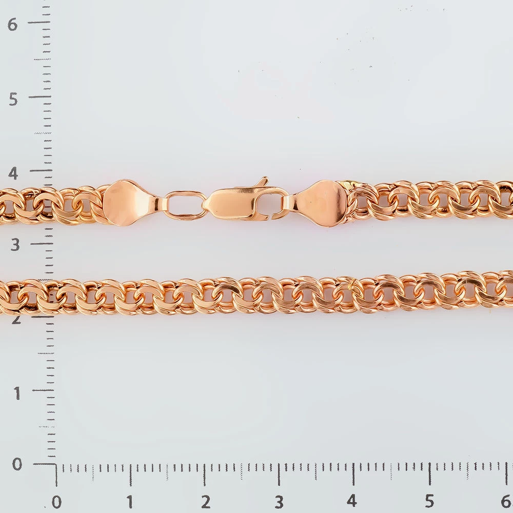 Браслет из красного золота 585 пробы