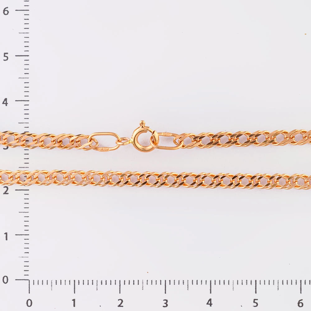 Браслет из красного золота 585 пробы