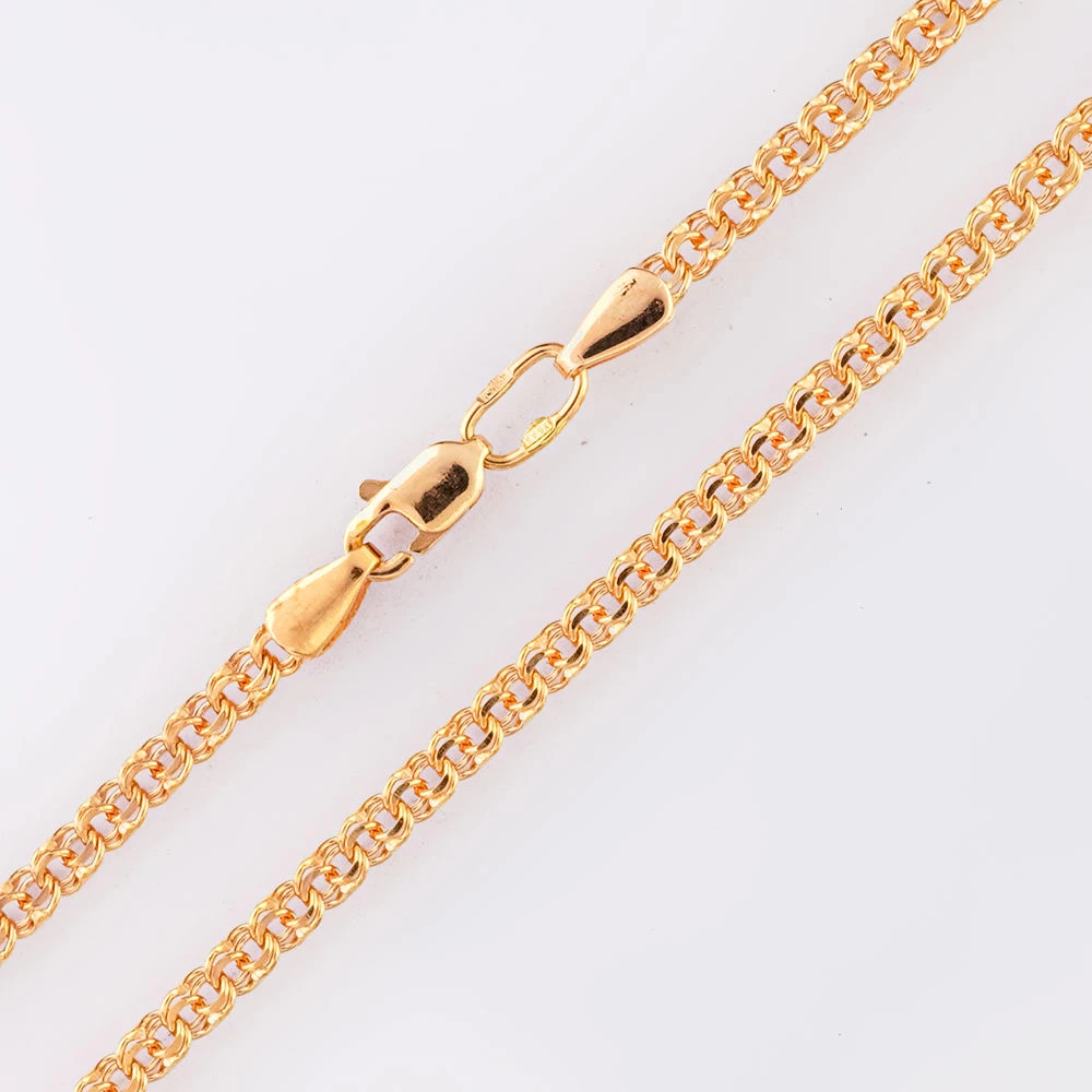 Браслет из красного золота 585 пробы