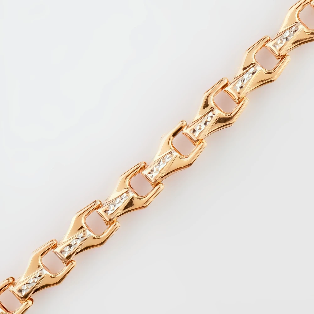 Браслет из красного золота 585 пробы