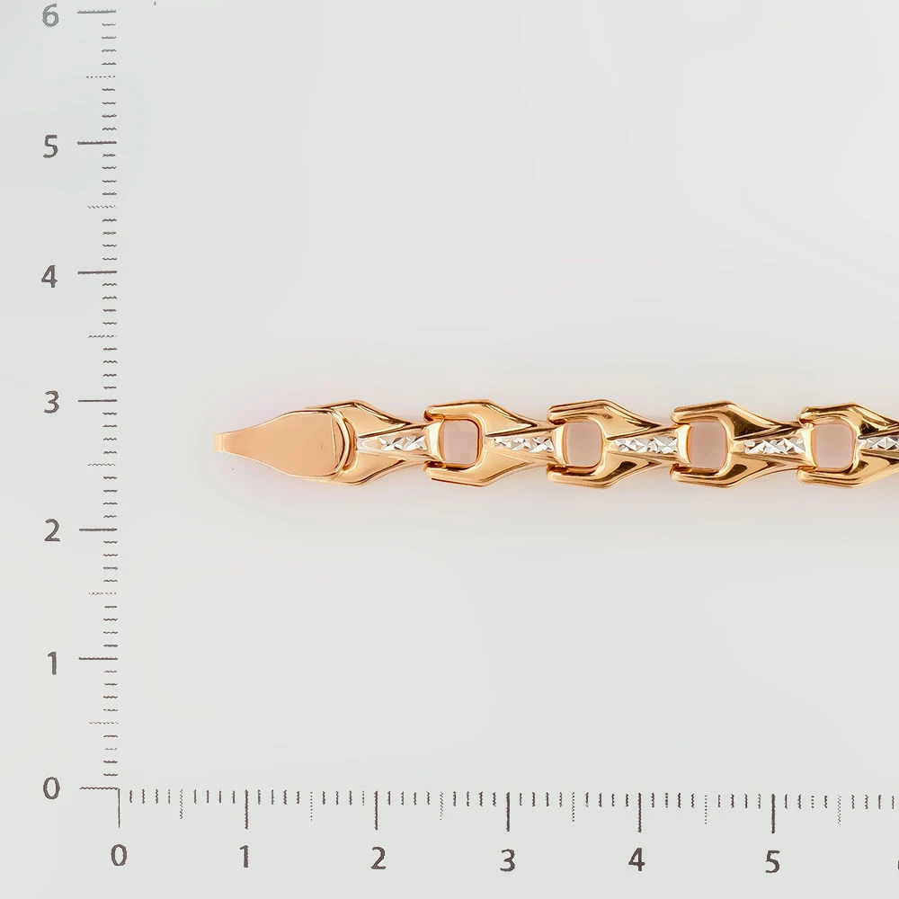 Браслет из красного золота 585 пробы