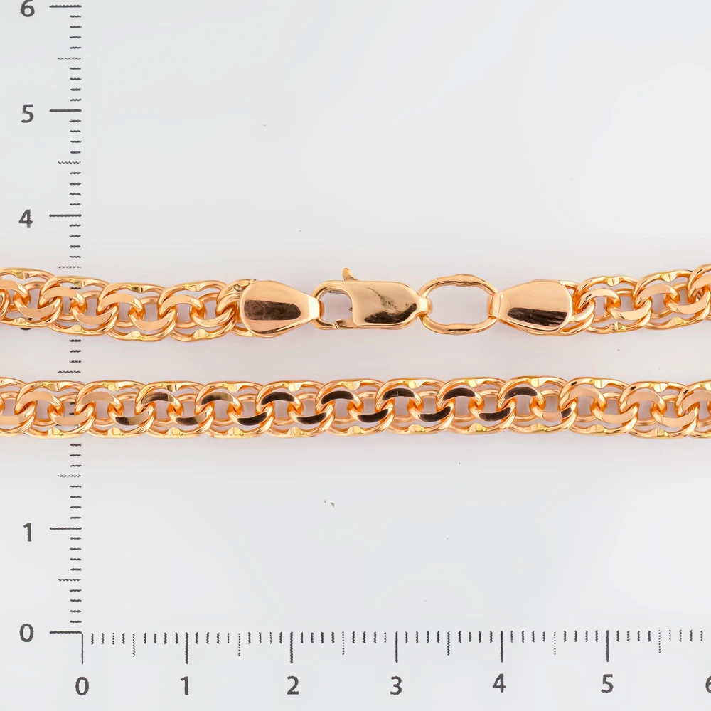 Браслет из красного золота 585 пробы