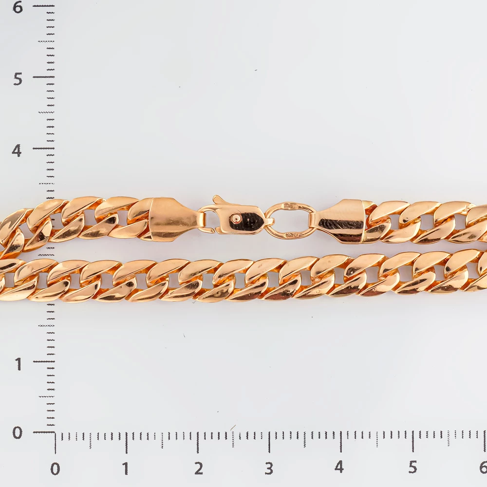 Браслет из красного золота 585 пробы