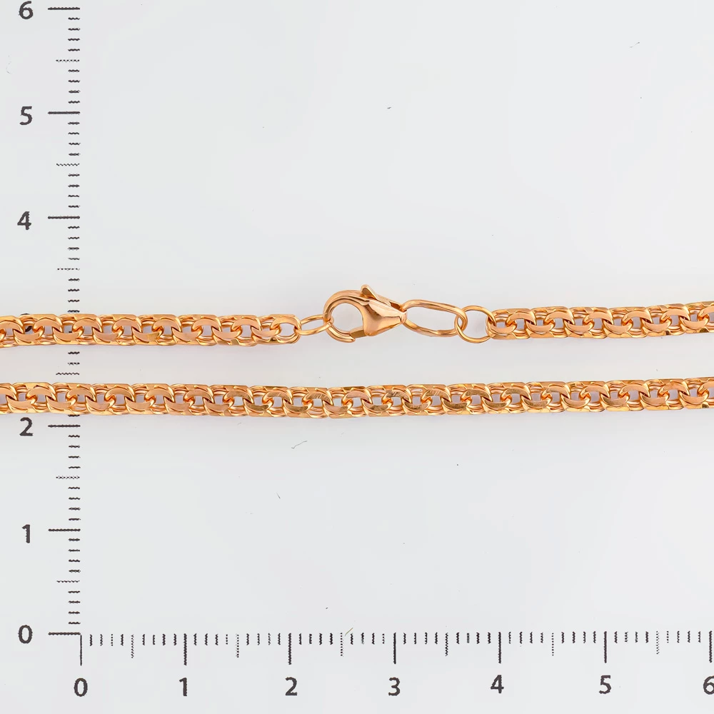 Браслет из красного золота 585 пробы