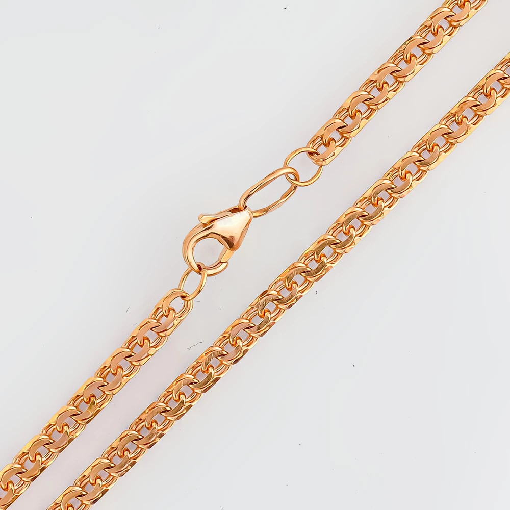 Браслет из красного золота 585 пробы