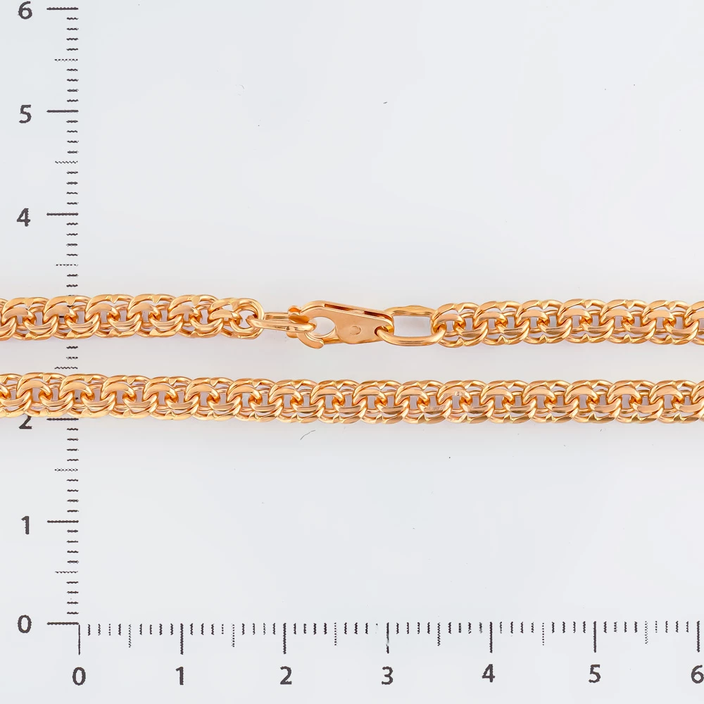 Браслет из красного золота 585 пробы