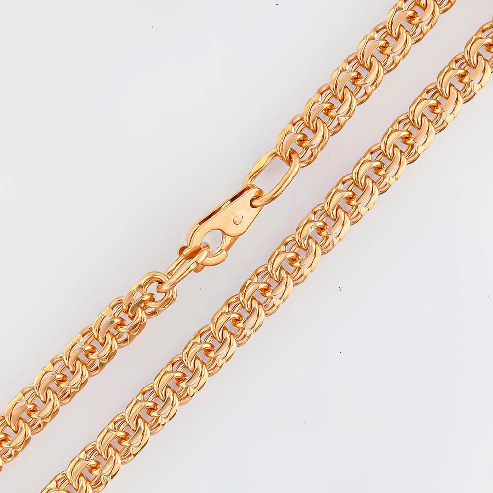 Браслет из красного золота 585 пробы