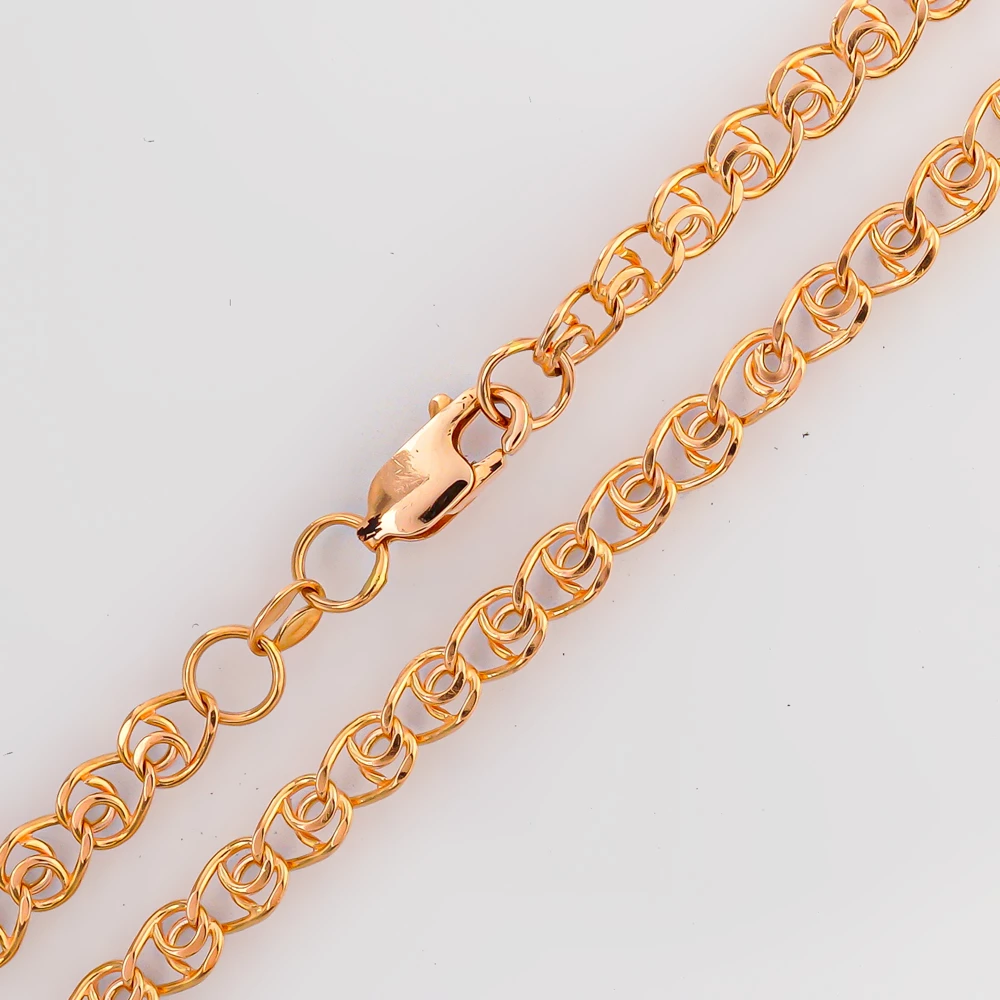 Браслет из красного золота 585 пробы