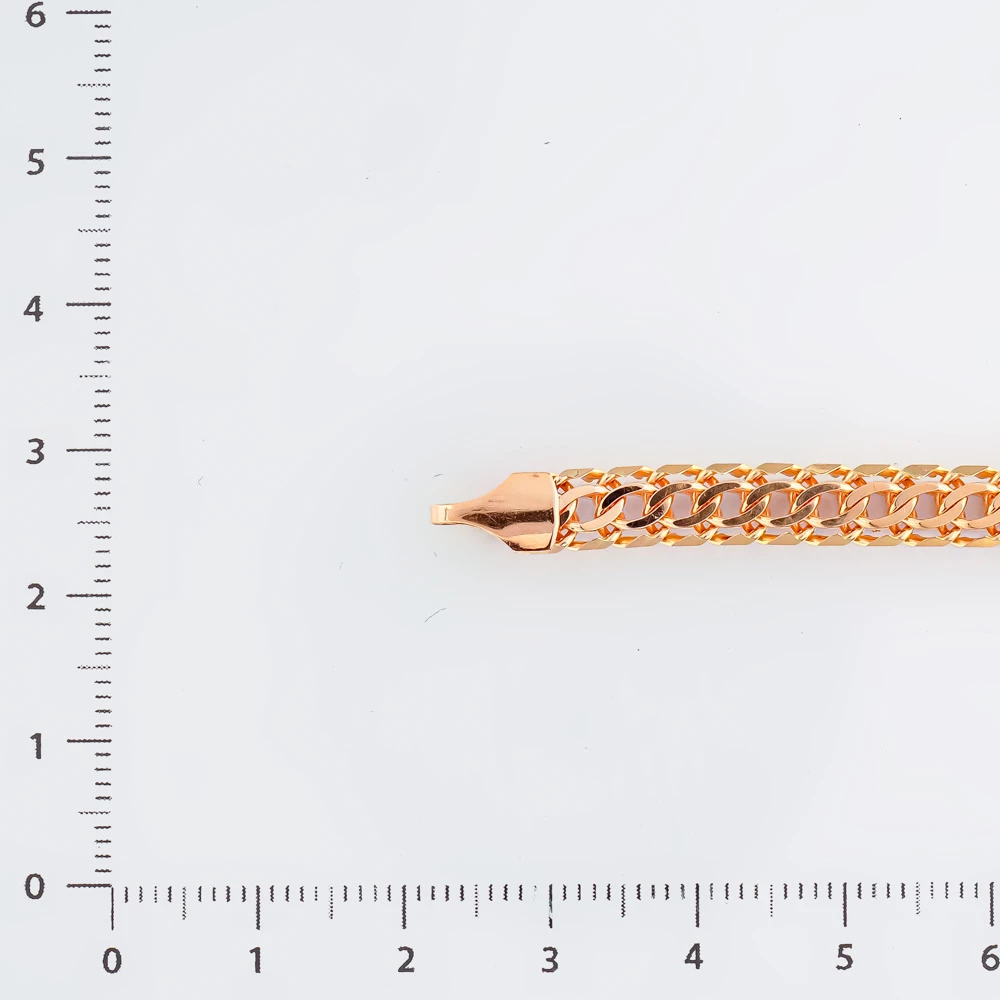 Браслет из красного золота 585 пробы
