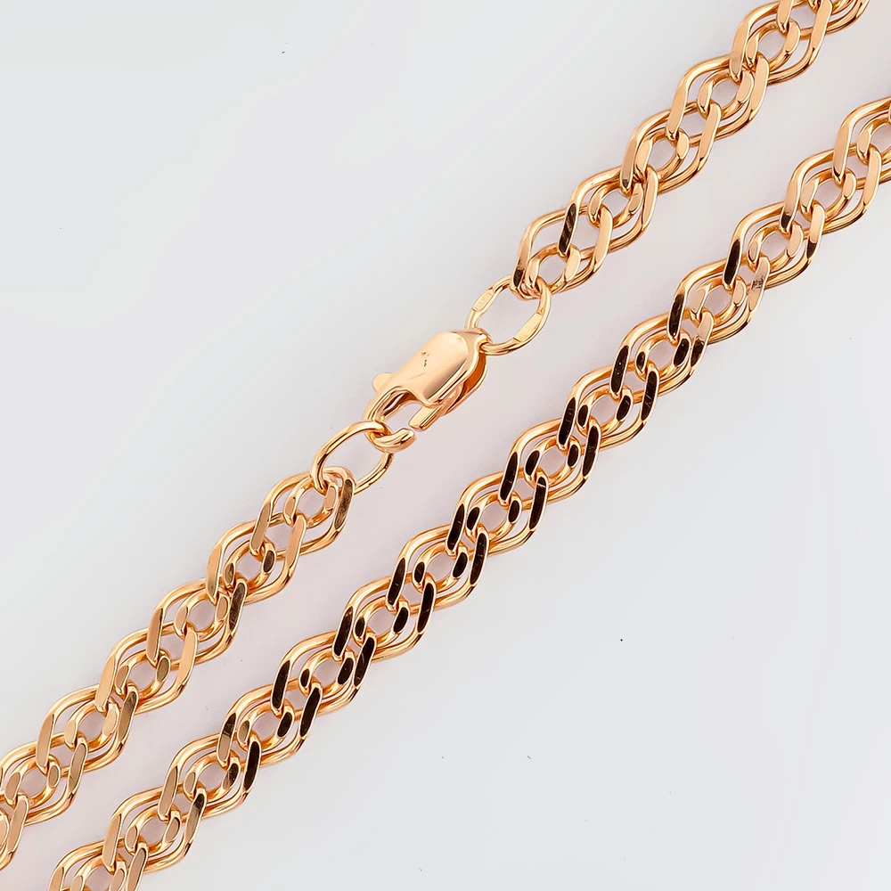 Браслет из красного золота 585 пробы