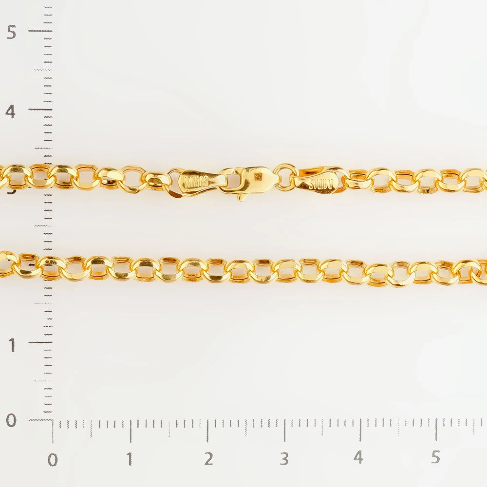 Браслет из желтого золота 585 пробы