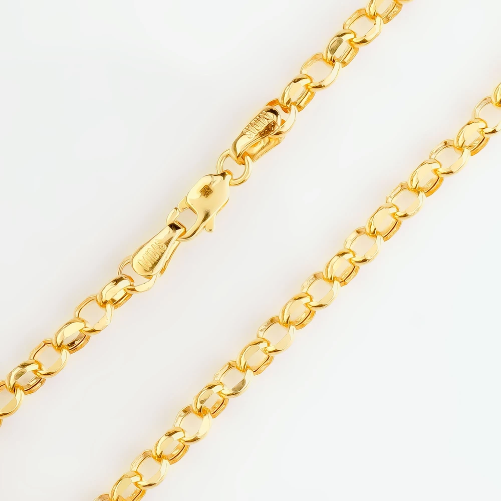 Браслет из желтого золота 585 пробы