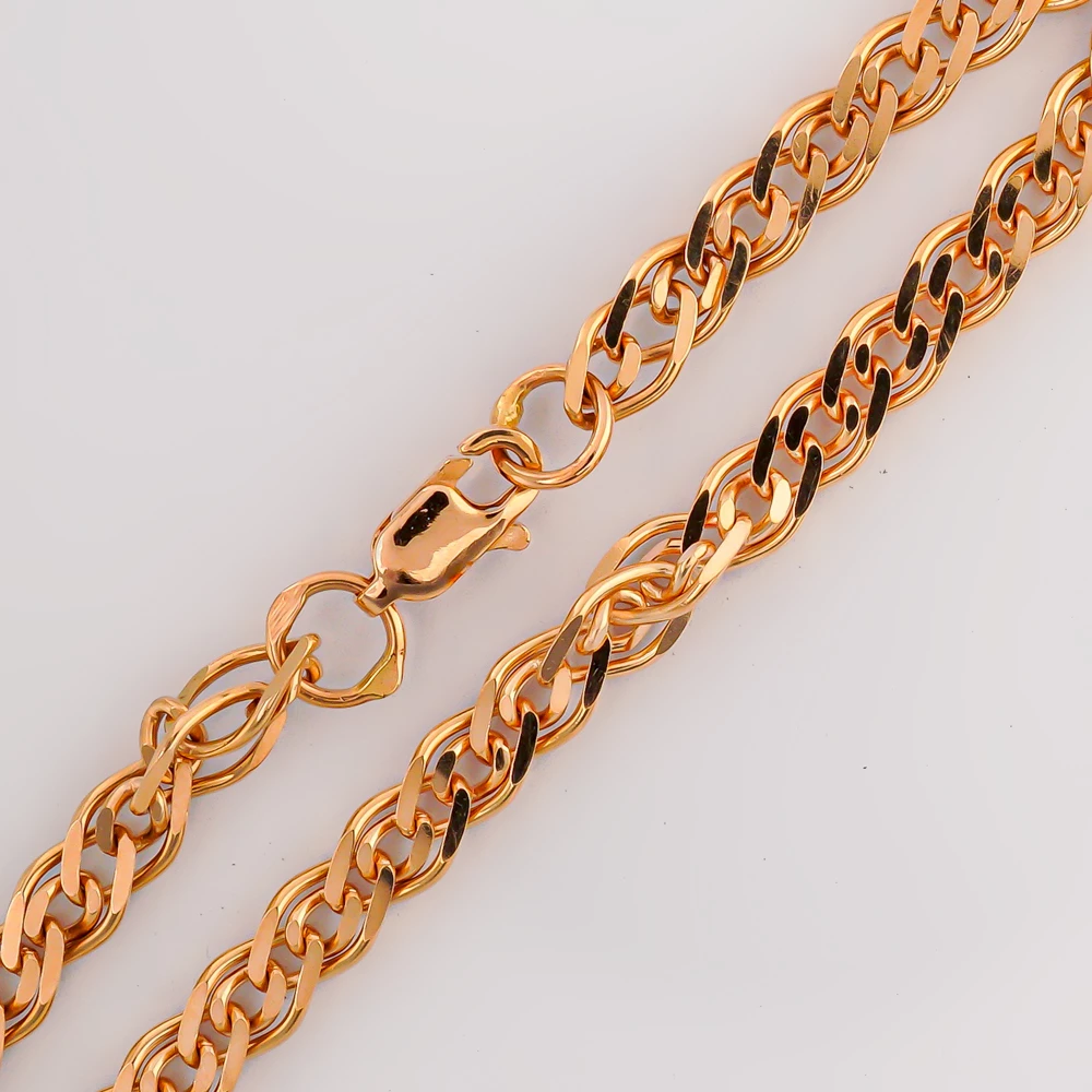 Браслет из красного золота 585 пробы