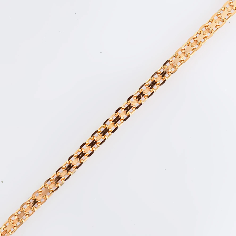 Браслет из красного золота 585 пробы