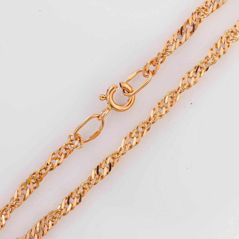 Браслет из красного золота 585 пробы