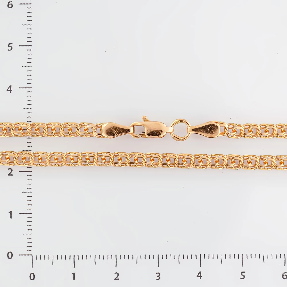 Браслет из красного золота 585 пробы