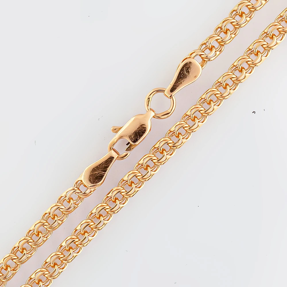 Браслет из красного золота 585 пробы