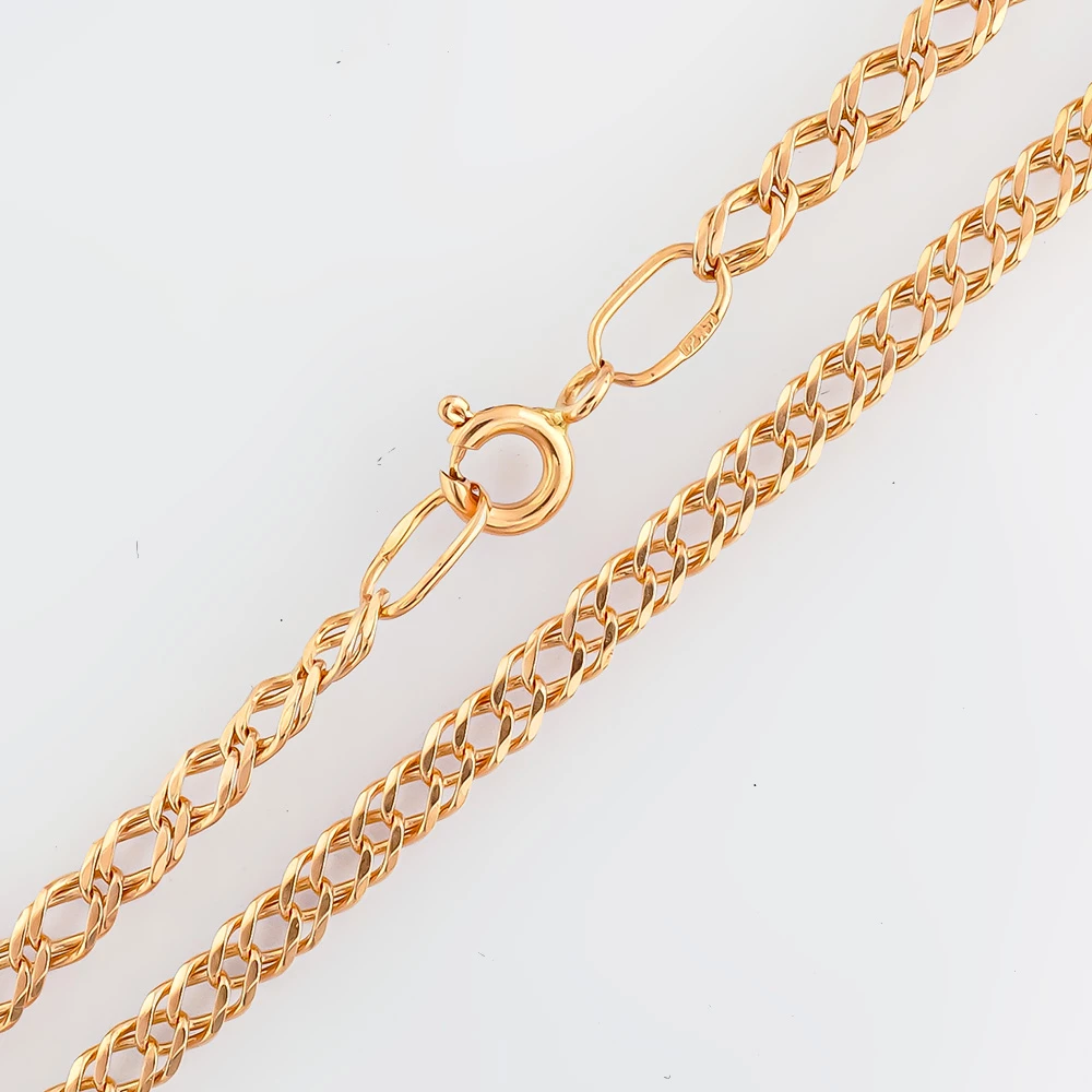 Браслет из красного золота 585 пробы