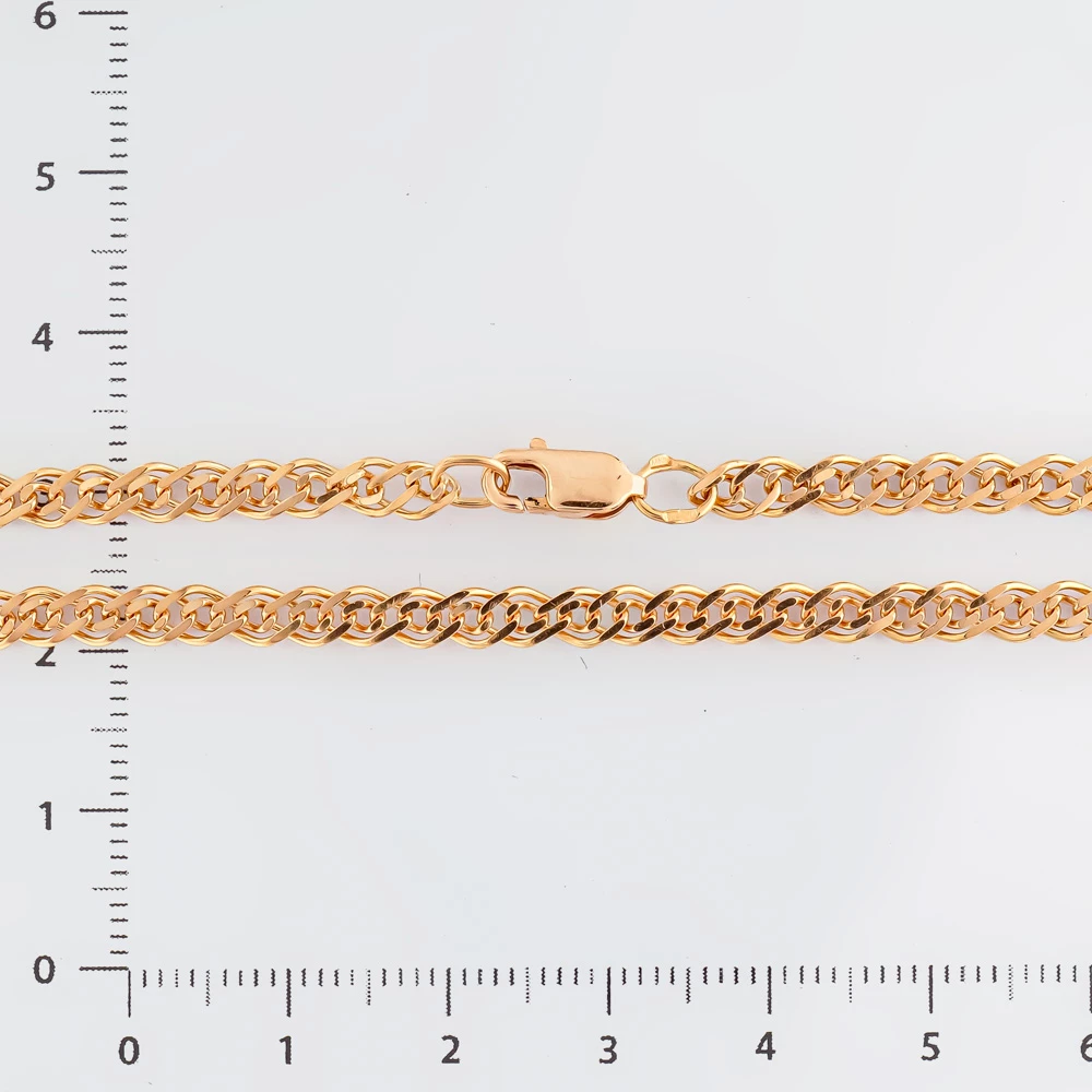 Браслет из красного золота 585 пробы