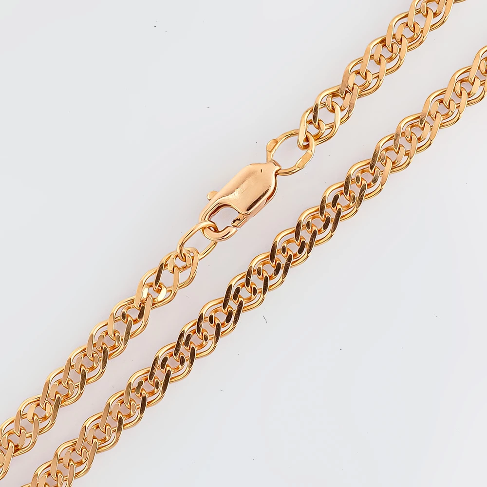 Браслет из красного золота 585 пробы