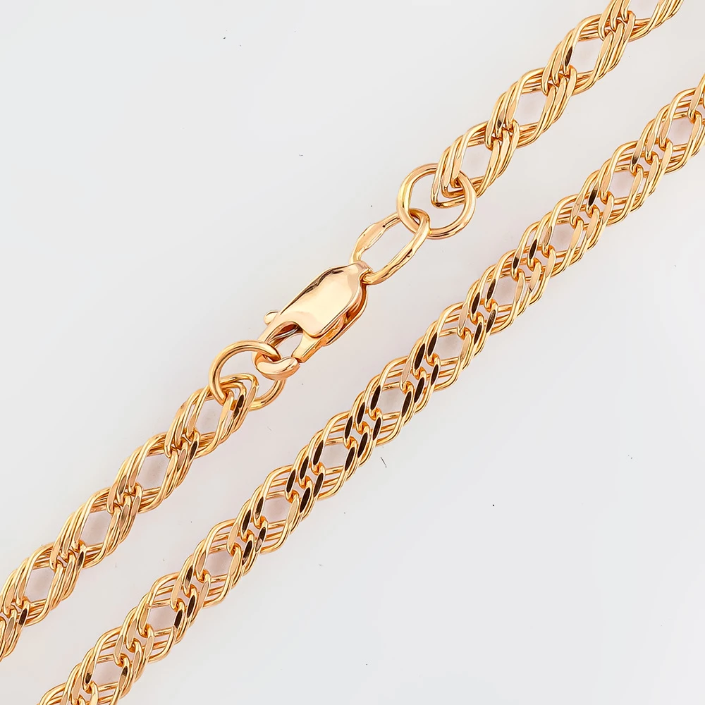 Браслет из красного золота 585 пробы